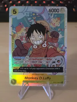 One Piece Card Game 500 Years in the Future Monkey. D. Luffy OP07-109 SR English - Image 1