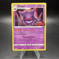 Pokemon Gengar - SWSH241 - Black Star Promo - Lost Origin Prerelease STAMP NM - Image 1