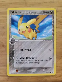 Pokemon TCG Delta Species Pikachu 79/110 Nintendo Basic 2006 - Image 1