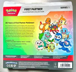 Pokemon TCG First Partner Illustration Collection Series 1 New Sealed!! - Image 3