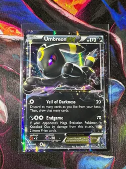Umbreon EX 55/124 XY Fates Collide Pokemon TCG NM - Image 1