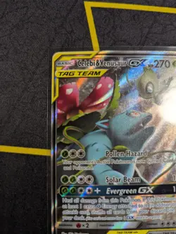 Celebi & Venusaur GX - Promo SM Promos SM167 NM Holo - Pokemon - Image 4
