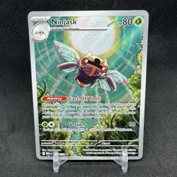 Pokemon Ninjask 137/132 Base Set Mega Evolution Illustration Rare - Image 1
