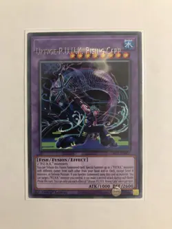 Yugioh Misprint - Shifted Hollow Name - Ukiyoe-PUNK Rising Carp GRCR-EN007 (NM) - Image 1