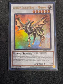 Golden Cloud Beast - Malong MP24-EN203 (Ultra Rare) 1st Ed - NM - YU-GI-OH! - Image 1