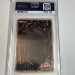 Yu-Gi-Oh Korean Obelisk the Tormentor Secret Rare - 15AX-KRY58 - PSA 10! - Image 2