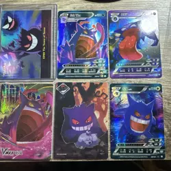 Pokemon TCG Gengar Card Lot x6 NM condition - Image 1