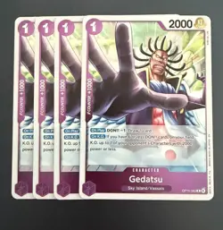 One Piece Gedatsu OP15-063 R Foil Playset (x4) Adventure on Kami's Island - Image 1