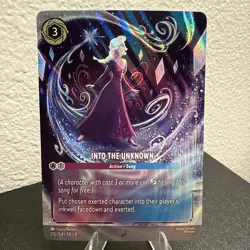 Disney Lorcana - Into the Unknown (Enchanted) 213/204 Reign of Jafar Holo NM - Image 1
