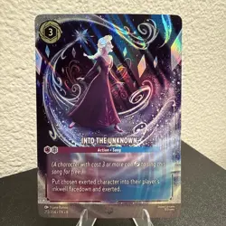 Disney Lorcana - Into the Unknown (Enchanted) 213/204 Reign of Jafar Holo NM - Image 3