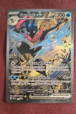 Greninja ex 132 Sv: Scarlet & Violet Promo Cards Holo - Image 1