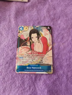 Boa Hancock One Piece Promotion Card ST17-004 Peach Momoko Art - Image 1
