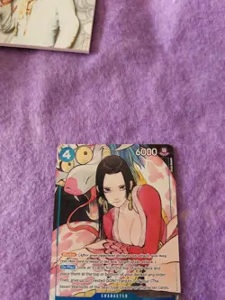 Boa Hancock One Piece Promotion Card ST17-004 Peach Momoko Art - Image 2