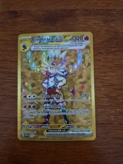 Cinderace ex 163 Sv: Scarlet & Violet Promo Cards Holo NM PK001301 - Image 1
