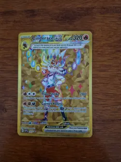 Cinderace ex 163 Sv: Scarlet & Violet Promo Cards Holo NM PK001302 - Image 1