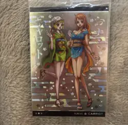 One Piece Wafer Card Nami & Carrot No. 4-05 SR Holo 2020 Unopened Sealed - Image 1