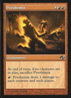 Pyrohemia -Foil Medium Play MTG Planar Chaos - Image 1
