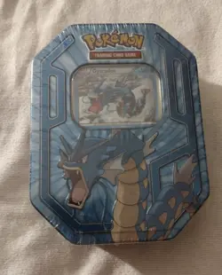 2016 Pokemon TCG Trading Card Gyarados XY Chest Tin ***Factory Sealed*** - Image 2