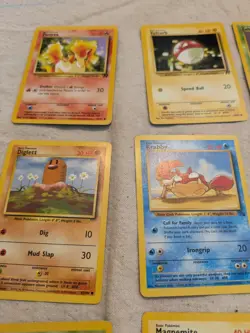 Pokemon Joblot 12x Cards All 1999 Cards - Image 5