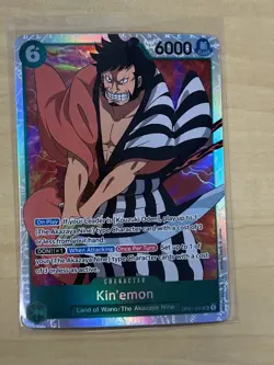 One Piece Card Game - Kin'emon OP01-040 SR - English Romance Dawn - Image 1