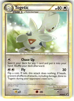 Togetic 39/90 Undaunted Pokemon TCG Card - Image 1