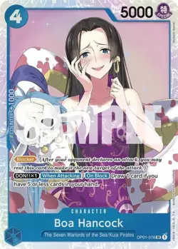 Boa Hancock OP01-078 SR ROMANCE DAWN - ONE PIECE Card Game Japanese - Image 1