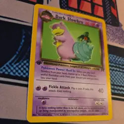 Dark Slowbro 29/82 Team Rocket 1st Edition Pokemon card - Image 3