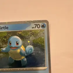 Pokemon Squirtle 048 Scarlet & Violet Promo Cosmos Holo English 2023 Card - Image 5