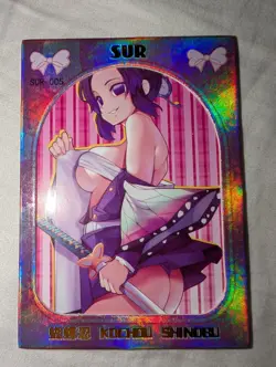 Desperate Goddess - SUR-005 KOCHOU SHINOBU DEMON SLAYER WAIFU CARD Goddess Story - Image 1
