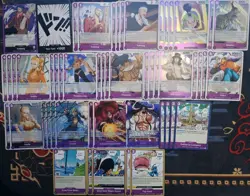 One Piece Card Game - Purple Iceburg Deck + 50 Extra Cards - Image 1