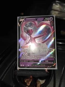 Pokemon TCG Enamorus v Holo Ultra Rare Lost Origin Card 082/196 - Image 3