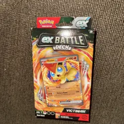 Pokemon Cards - EX Battle Decks - VICTINI EX (60-Card Deck, Deck Box, Coin+) - Image 4