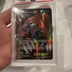 PSA 7 POKEMON GROUDEN 106/108 DARK EXPLORERS EX HOLO CARD - Image 4