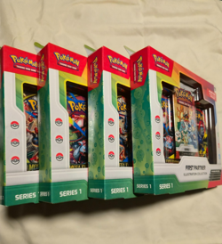 Pokemon TCG First Partner Illustration Collection Series 1 - Lot of 4 SEALED/NEW - Image 4
