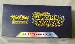 POKEMON TCG SCARLET VIOLET SURGING SPARKS ETB ELITE TRAINER BOX FACTORY SEALED - Image 2