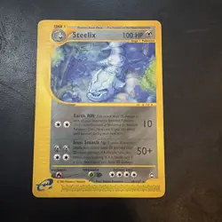 Pokemon Aquapolis Steelix Non Holo 35/147 Lightly Played LP - Image 1