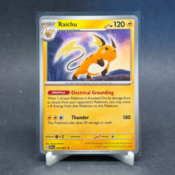 Pokemon Paldean Fates NON Holo Rare Raichu - 019/091 - DECK EXCLUSIVE - Image 1