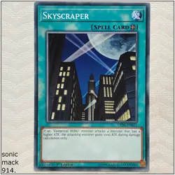 Skyscraper - LED6-EN021 - Common 1st Edition Yugioh - Image 1