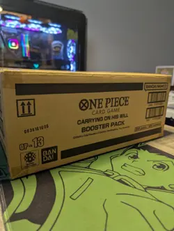 One Piece Card Game OP-13 Carrying On His Will Booster Box Case SEALED English - Image 1