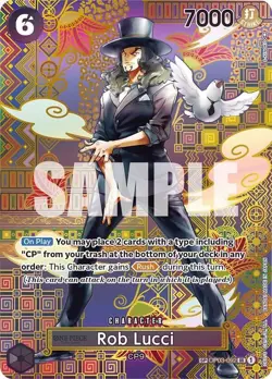 ***FOIL Rob Lucci (092) SP Awakening of the New Era (OP05)* One Piece Kid Icarus - Image 1