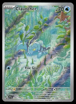 Pokemon Cards Clauncher 205/198 Scarlet & Violet Illustration Rare NM - Image 1