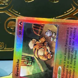 Growlithe 65/100 Reverse Holo Pokemon Card 2003 LP - Image 3