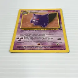 Gengar - 20/62 - Fossil - Rare - English - MP - Non Holo Pokemon Card WOTC 1999 - Image 4
