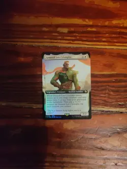 General Leo Cristophe Extended Art 0135 FOIL: Final Fantasy MTG: Commander (NM) - Image 1