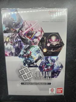 SEALED Gundam Card Game Premium Card Collection 01 ENGLISH - Image 1