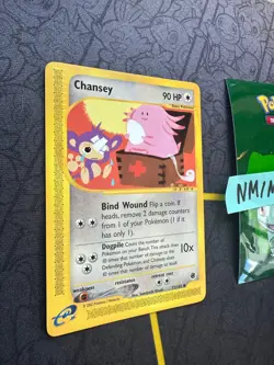 Pokemon Card Chansey Expedition E Reader Vintage WOTC 72/165 070 💎NM💎 - Image 3