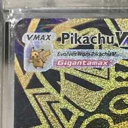Pokemon TCG Lost Origin Pikachu VMAX Gold Hyper Rare Card TG29/TG30 - Image 3