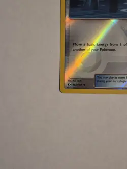Pokemon TCG Energy Switch 117/149 SM Base Set Reverse Holo Uncommon Trainer Card - Image 4