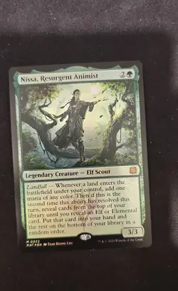 Nissa, Resurgent Animist March of the Machine: The Aftermath Foil - Image 1