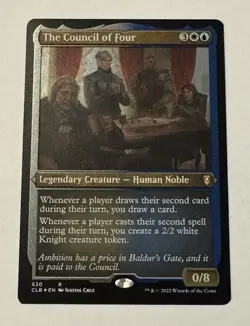 The Council of Four - Commander Legends: Battle for Baldur's Gate Foil Etched NM - Image 1
